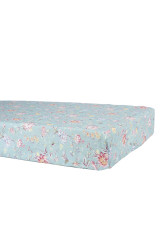 home-nicole-fitted-sheet-blue-rosa-damascena
