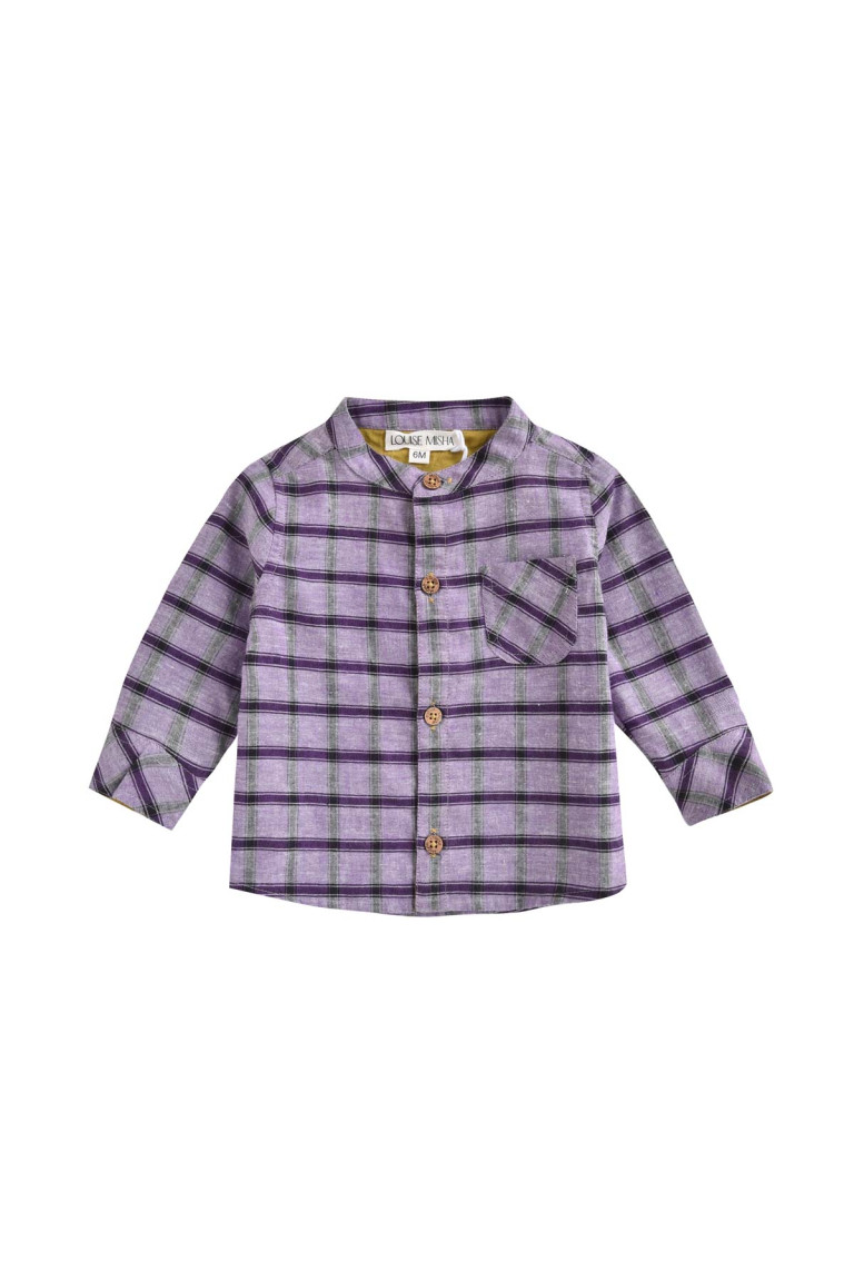 bebe-garcon-chemise-akir-purple-checks