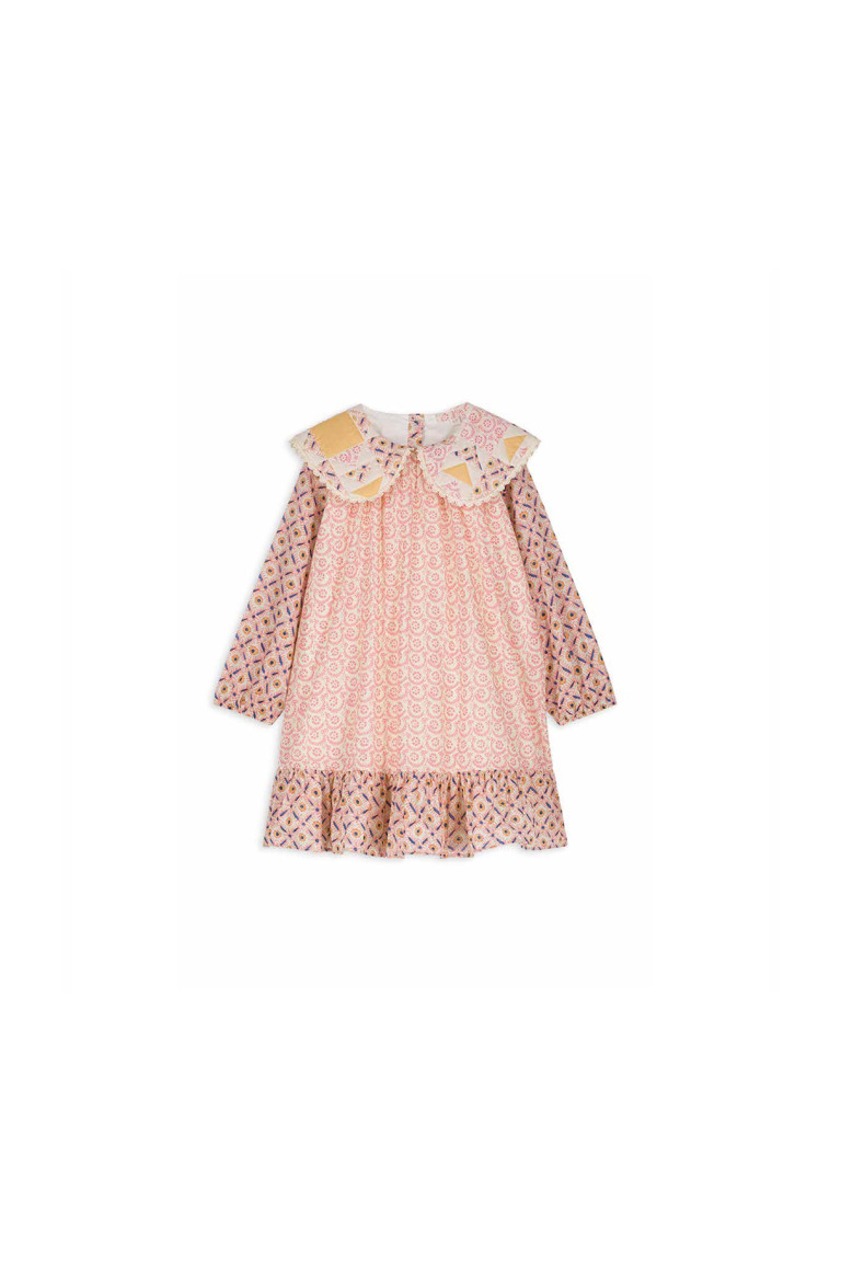 bebe-fille-robe-nour-pink-patchwork