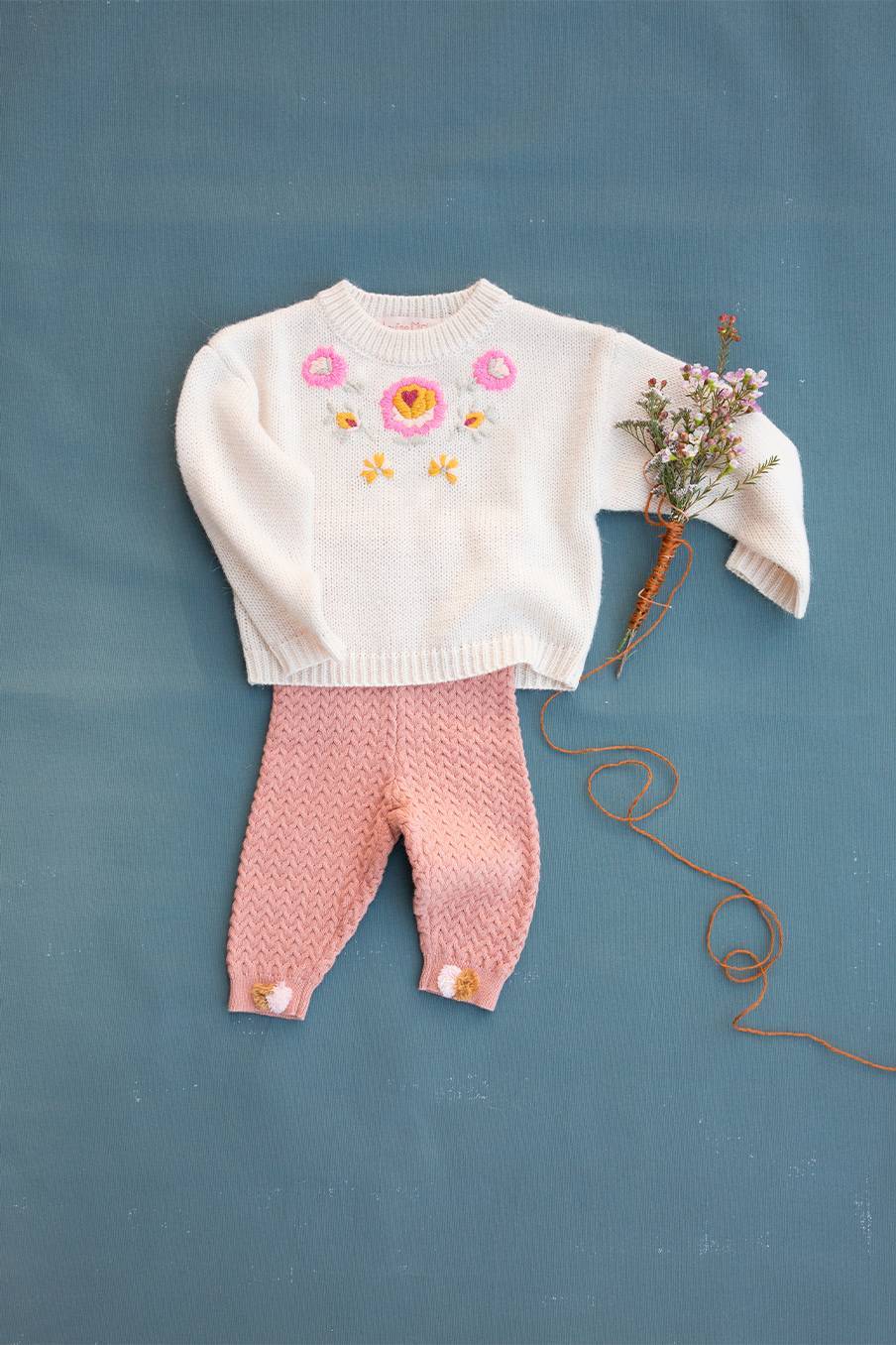 Bohemian Chic Vintage Jumper For Baby Girl Louise Misha