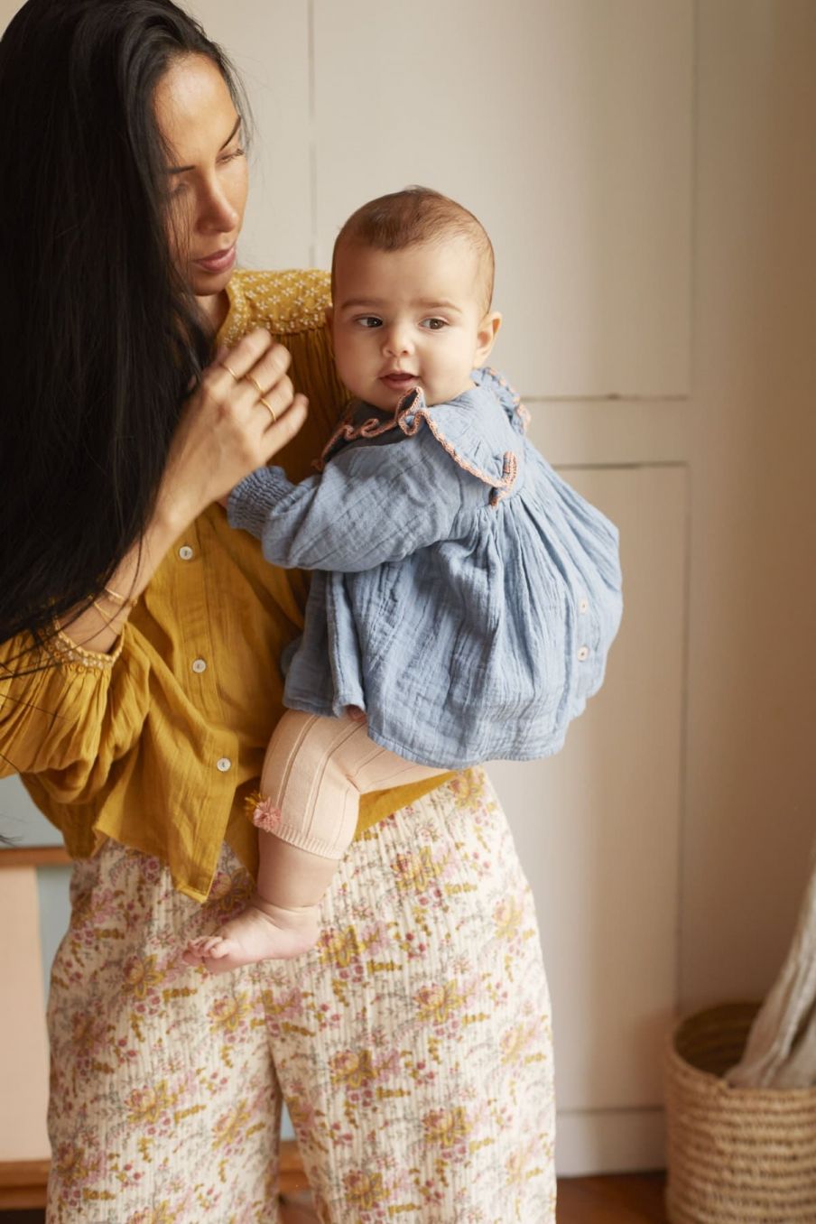 leggings bebe fille moldavia blush - louise misha