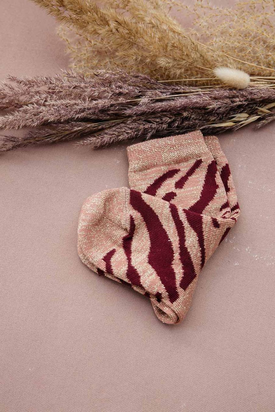 chaussettes bebe fille chachi sienna brush stripes - louise misha