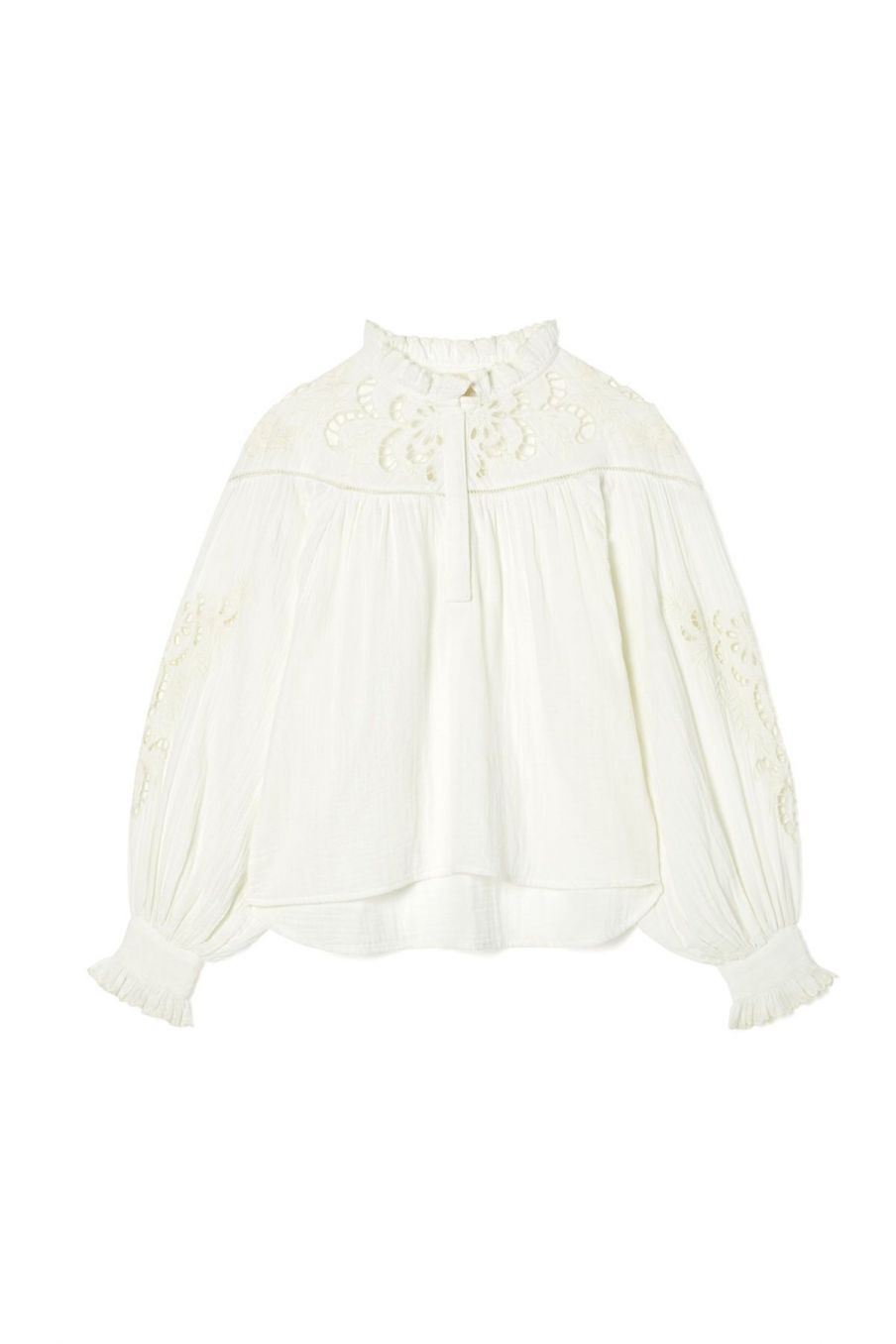 blouse femme camille off-white - louise misha