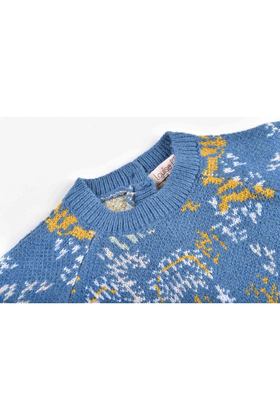 pull bebe garcon nico blue forest - louise misha