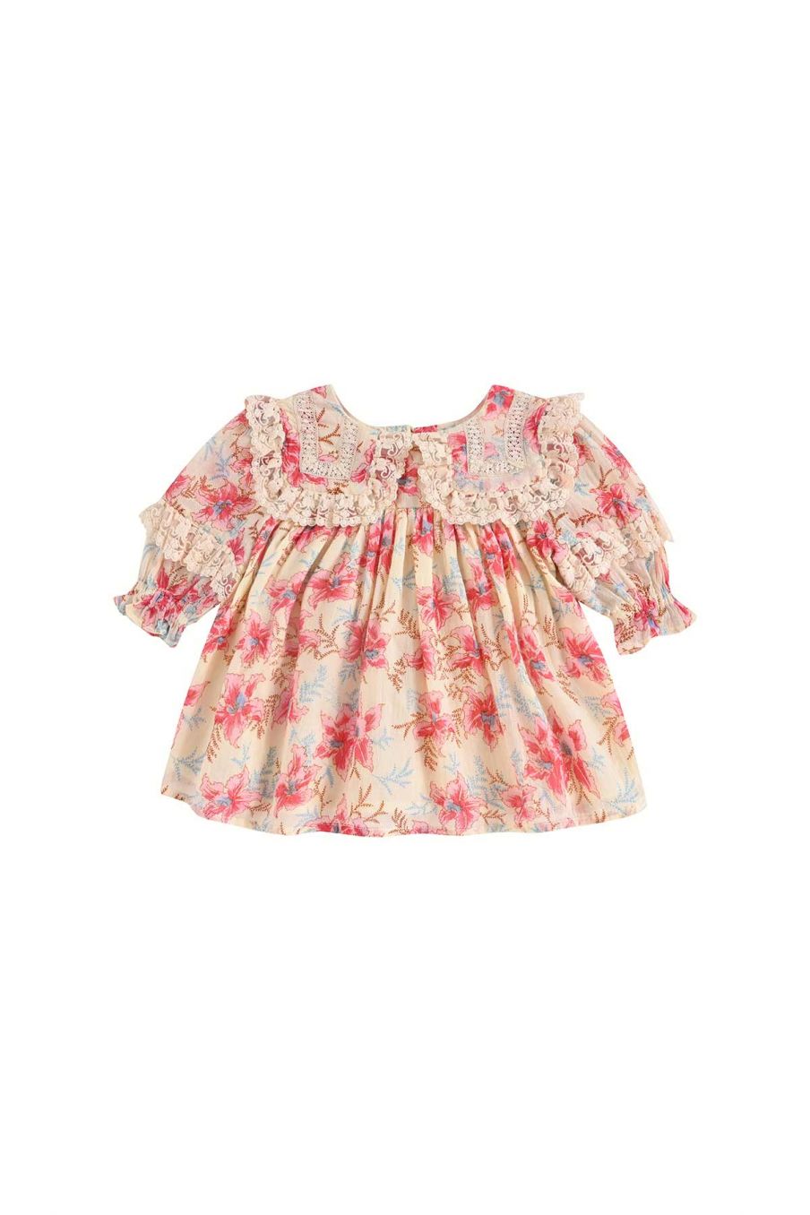 bebe-fille-robe-arinola-raspberry-flowers