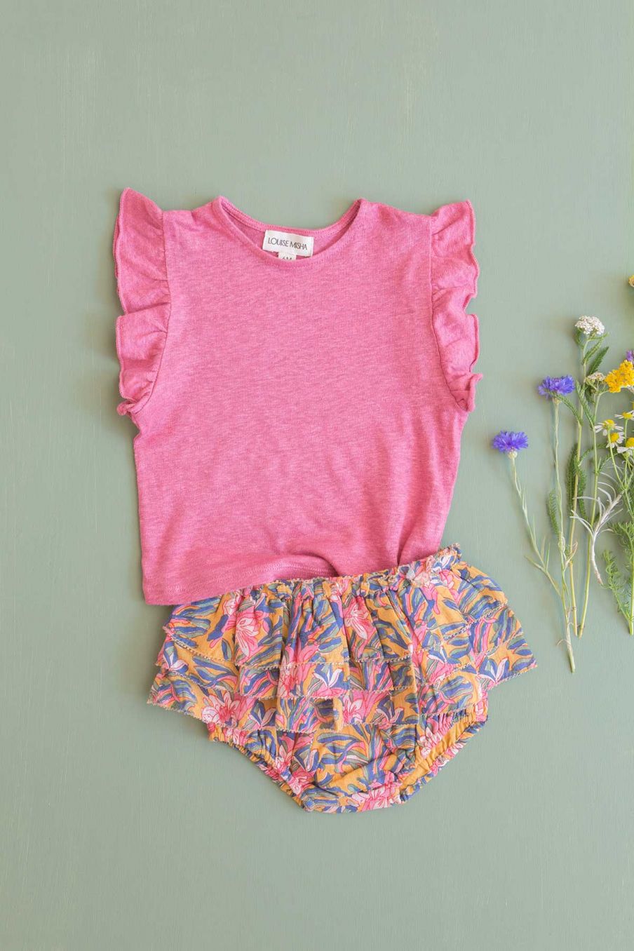 bebe-fille-t-shirt-hermance-raspberry