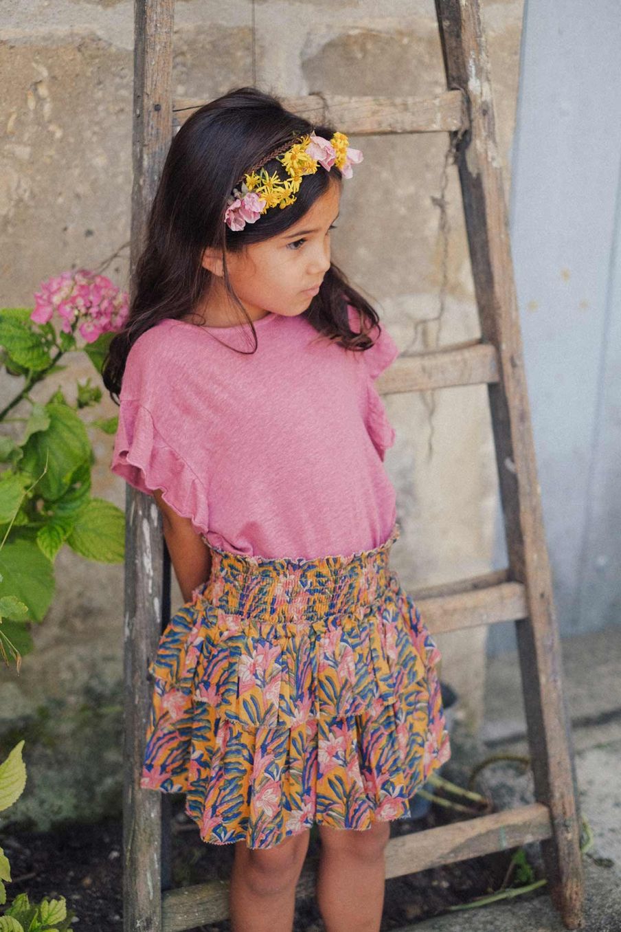 kid-girls-skirt-roumia-honey-flower