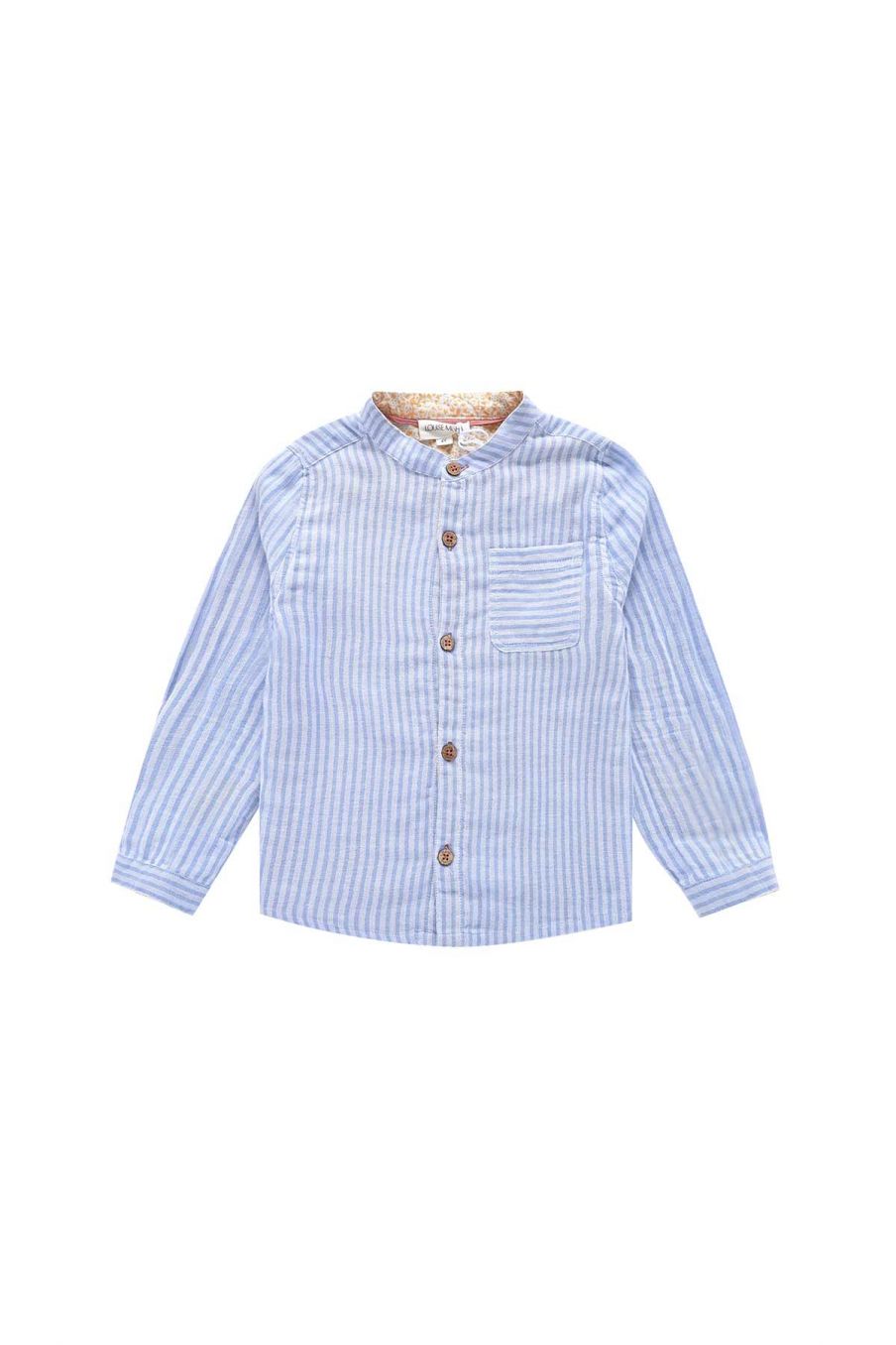 garccon-chemise-amod-blue-stripes