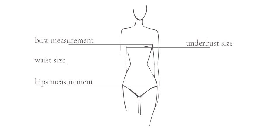 Size chart for Women